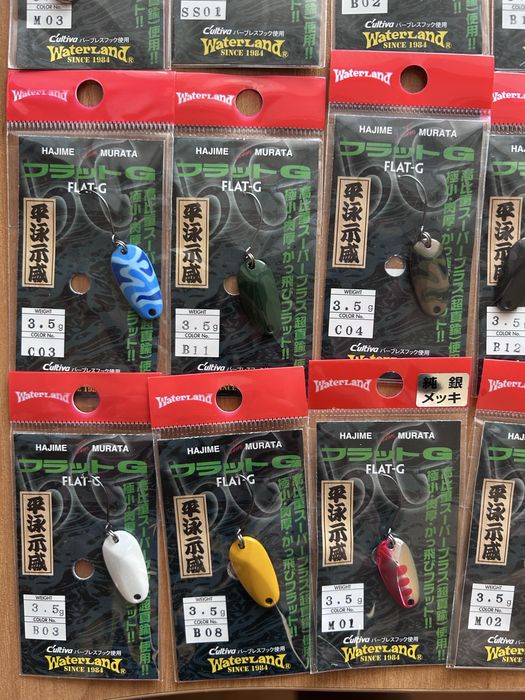 Япония, блешня SMITH, Waterland, воблери Daiwa