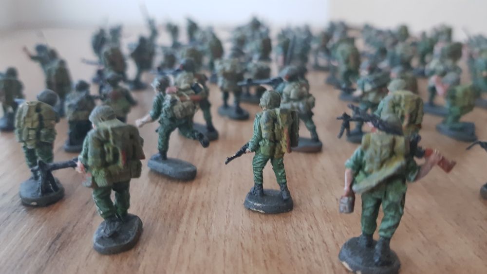 Солдатики в масштабе 1:72. Американские солдаты во Вьетнаме.