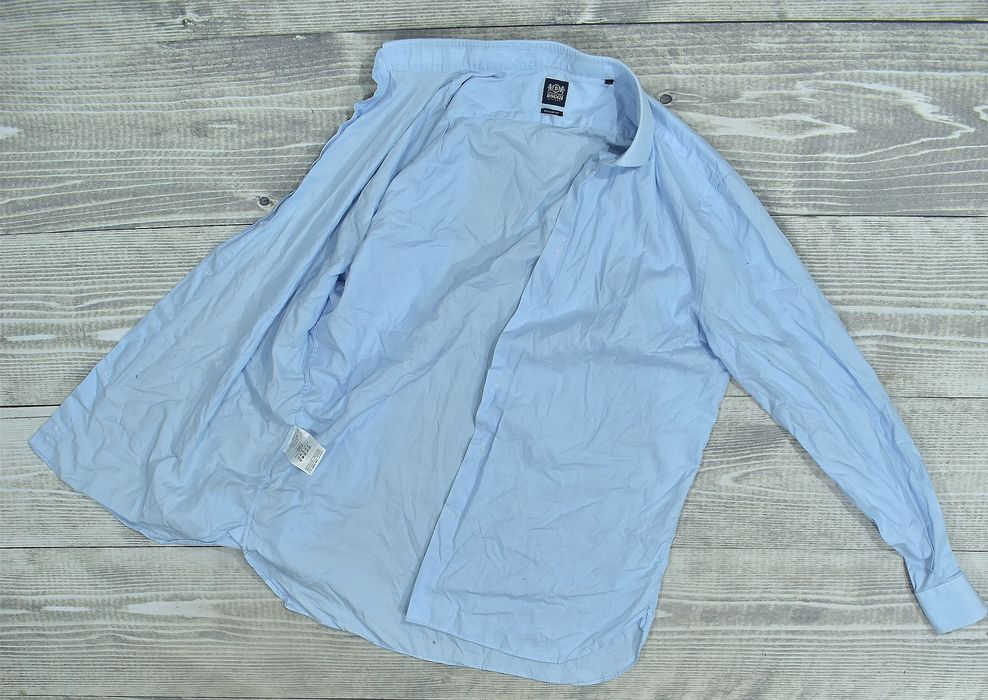Boggi Regular Fit Koszula Męska Elegancka 44