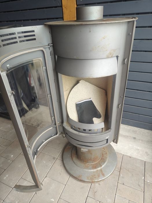Piec koza 7,5 kW obrotowy Piecyk andorra