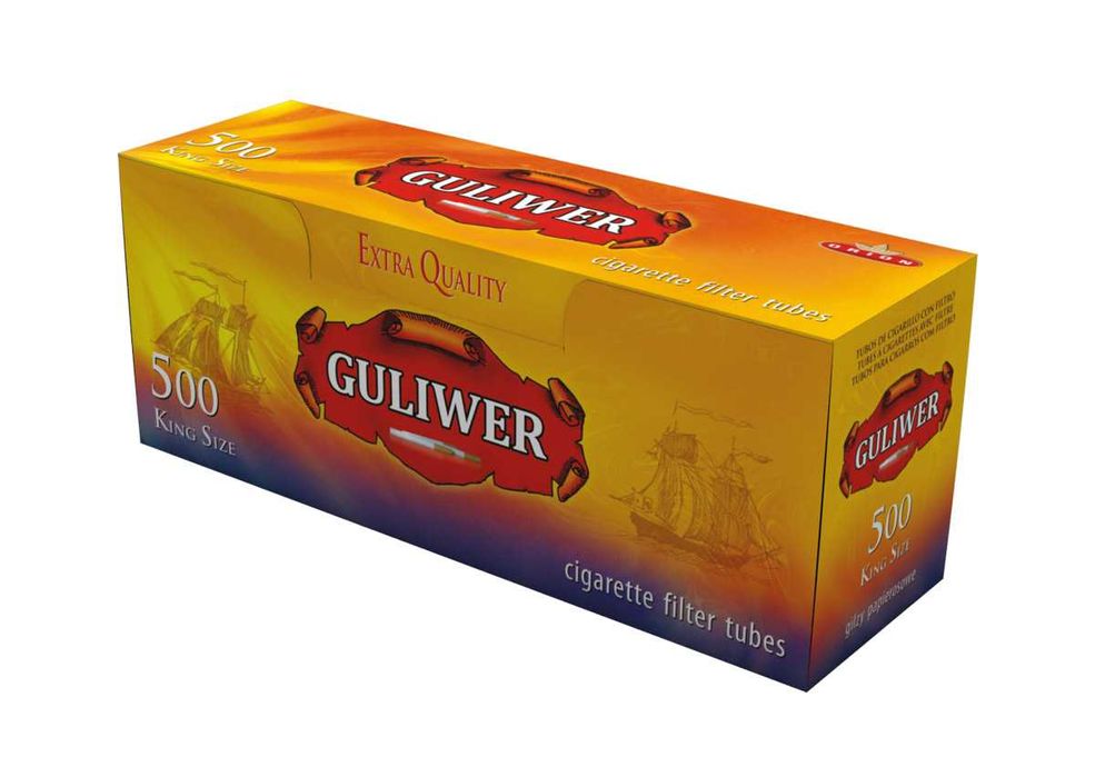 Gilzy papierosowe Guliwer 500szt