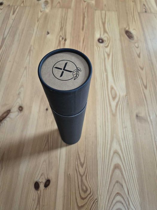 czarny elegancki parasol skladany - nowy