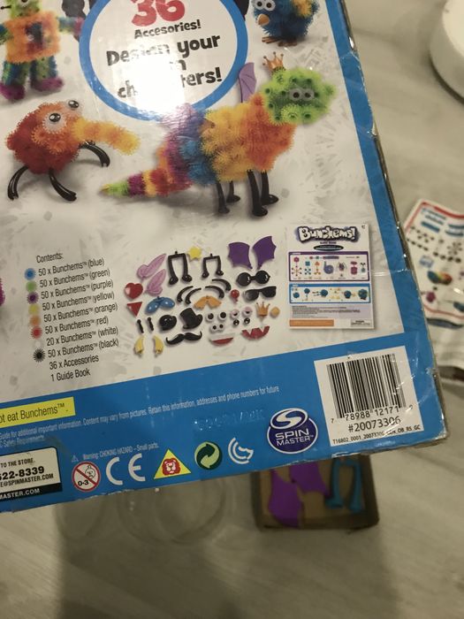 Bunchems оригинал конструктор липучки