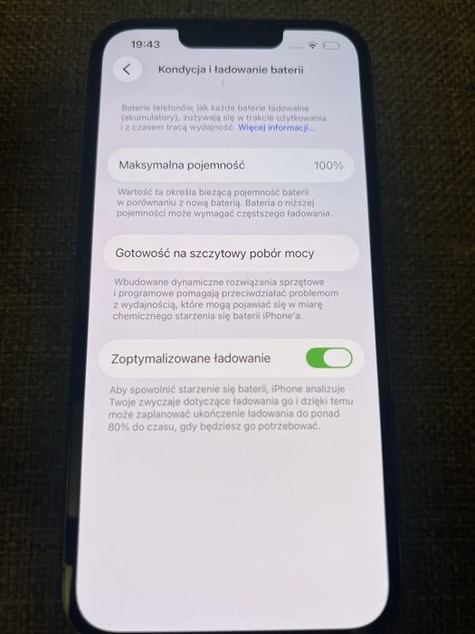 Iphone 13 pro 256gb, 100% bateria, gwarancja