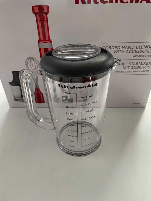 Blender - zestaw - kitchen aid - czerwony