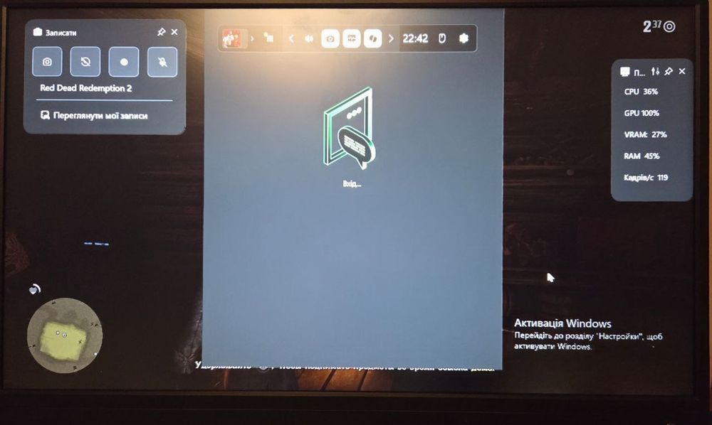 Графічна станція oculink  rtx 5060ti