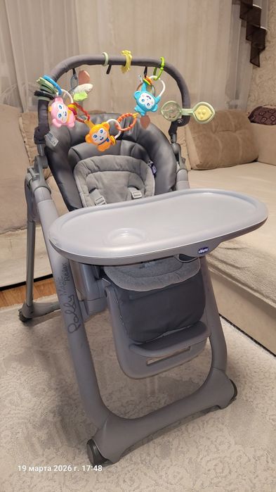 Продам стільчик для годування Chicco  Polly Magic Relax