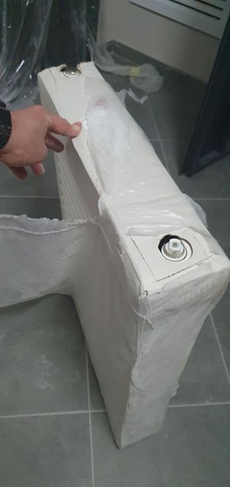 Радіатор Hi-therm сталевий 22 тип 500x700 бічне підключення, білий