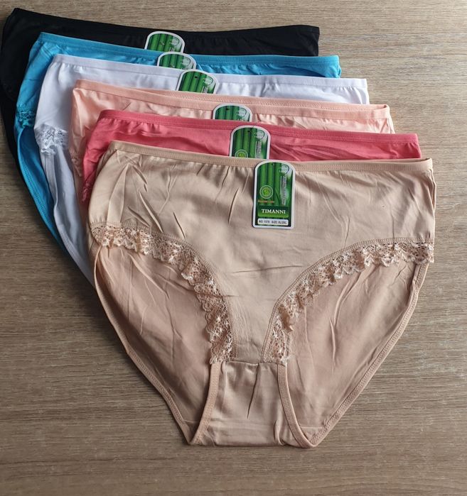 6×Damskie majtki figi 2XL