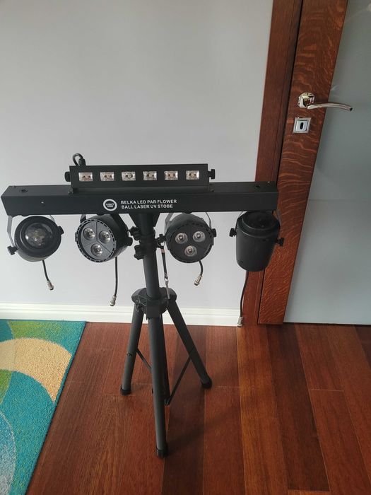 Belka LIGHT4ME LED Par Flower Ball Laser UV Strobe