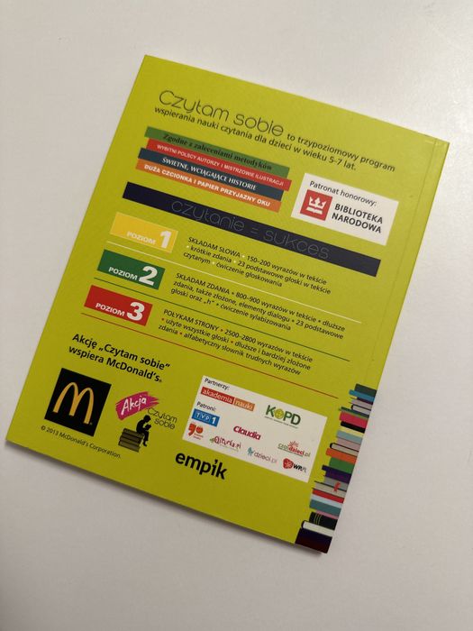 Książka do czytania dla dzieci Tytus w cyrku Joanna Olech