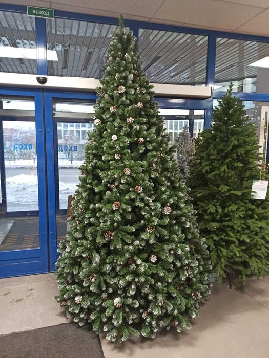 Заснеженная искусственная елка Кармен Ялинка Ёлка Ель Смерека Ялиночка