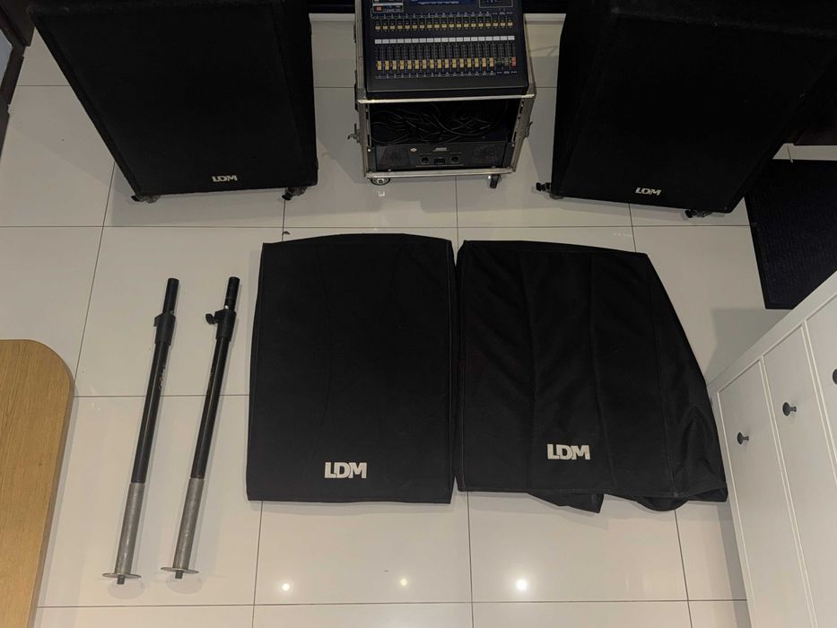 LDM GD3-1012PRO, LDM PST-618, końcówka mocy along a10,mixer yamaha 03d