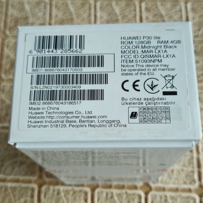 Sprzedam smartfon Huawei p30 lite
