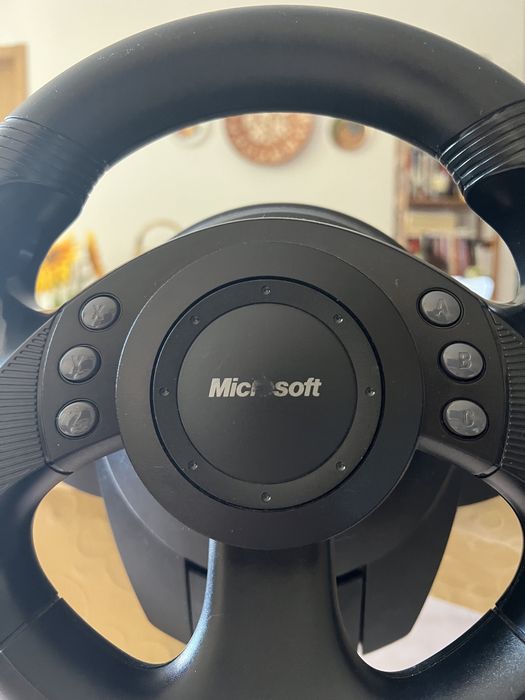 Microsoft Sidewinder Precision Racing Volante e Pedais