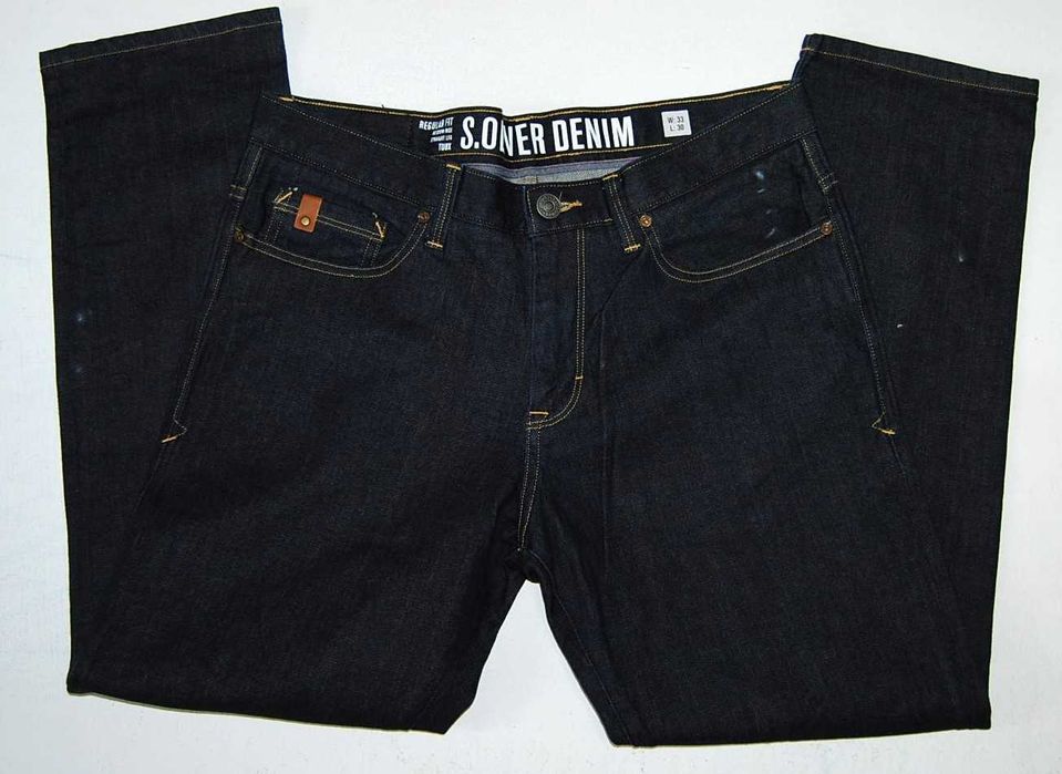 s.Oliver regular tubx W33 L30 pas 90 jeansy męskie proste jak nowe