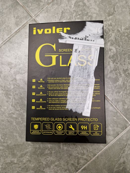Szkło hartowane 8,7" cala do tableta folia ivoler 3szt 9h
