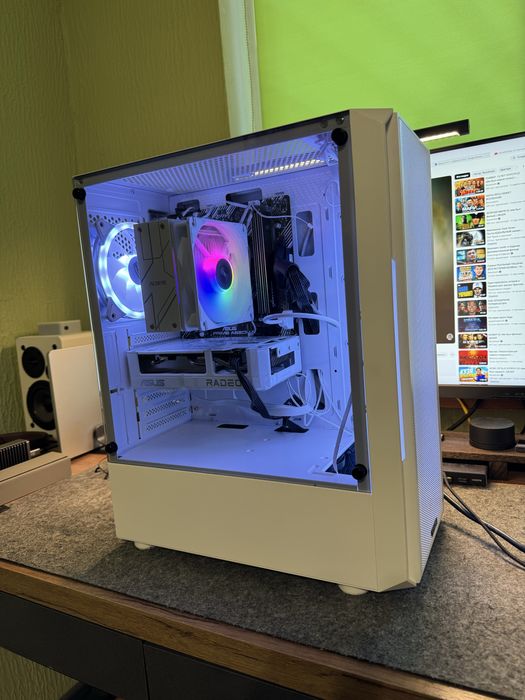 Игровой ПК Ryzen 5 5600G 32GB RX 9060 XT 16GB