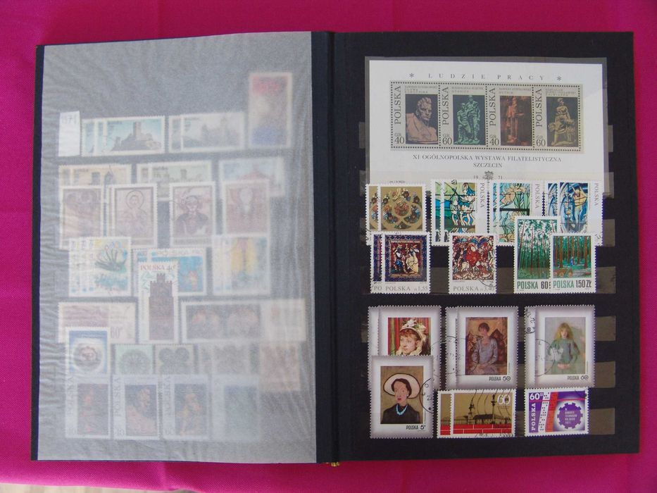 3 klasery – polskie znaczki kasowane w idealnym stanie