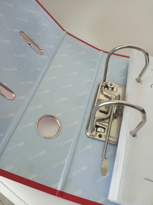 Папка реєстратор А5 на кільцях