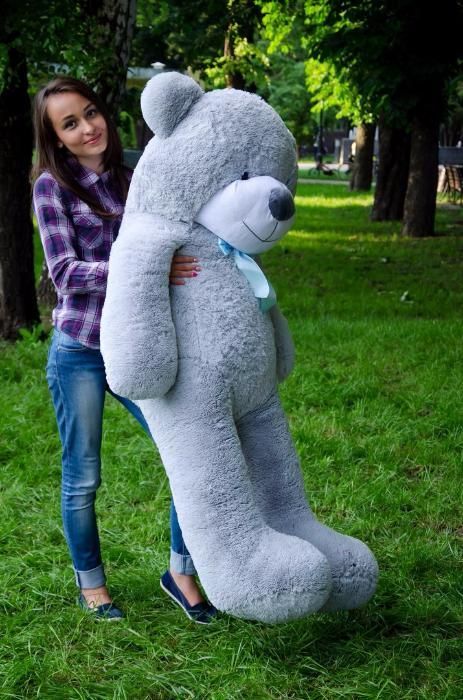 Великий плюшевий ведмедик Рафаель 160 см