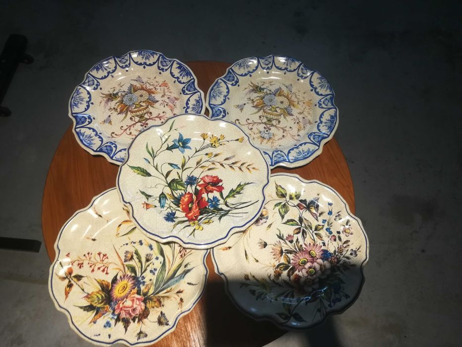 Floral Pattern Decorative Plate Set451666876207605761