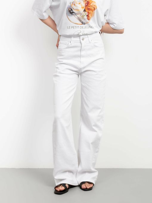 ZARA білі джинси