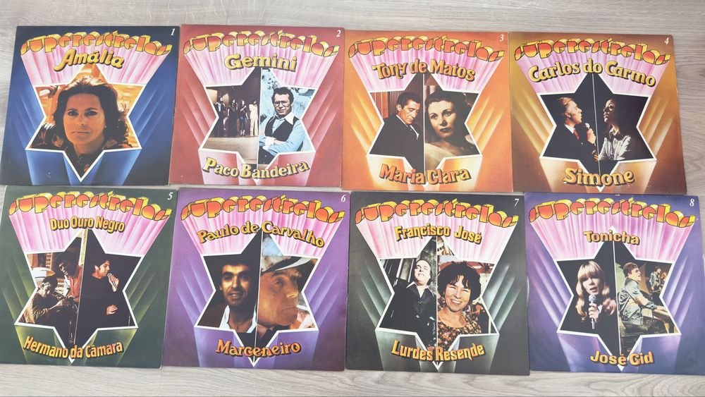Coleção Superestrelas da Música Portuguesa em Vinil
