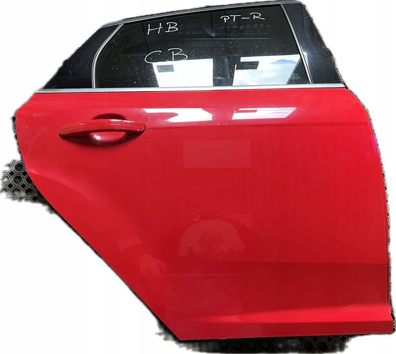 Drzwi Ford Focus mk3 Hatchback Prawe Prawy tył Czerwone CB