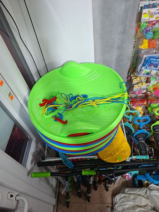 Зимові санки-диск ( тарелка)