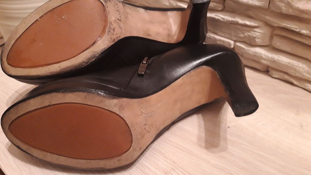 Botki skórzane  Clarks 39