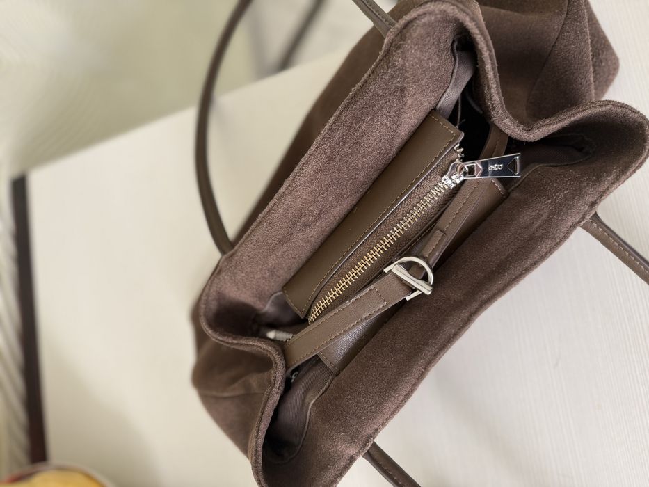 Велюрова сумка  шопер estro