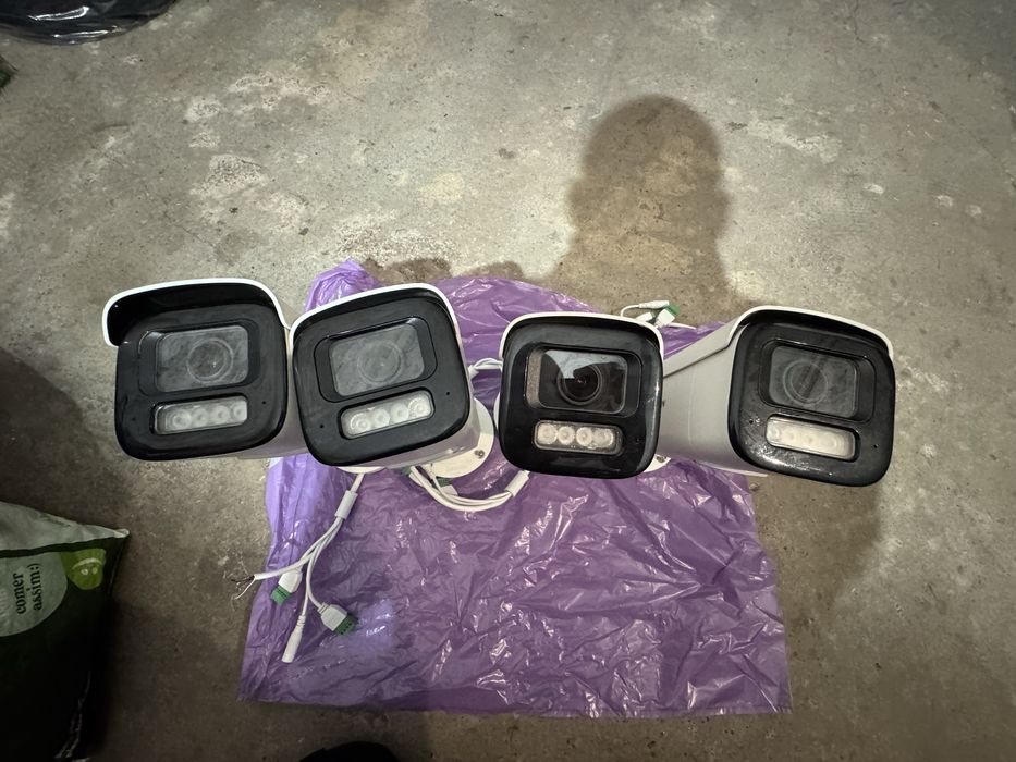 4 Camaras Hikvision 8MPX IP