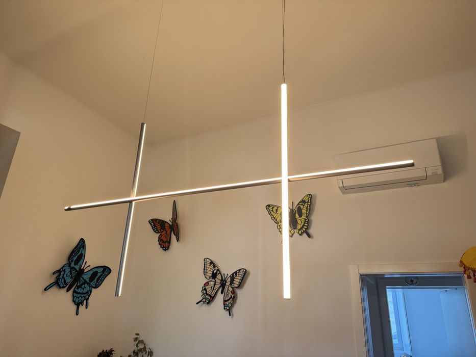 Flos Coordinates S2 LED Suspension Lamp | Design Michael Anastassiades | Como Nova