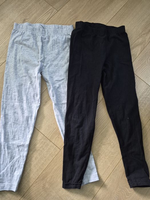Legginsy 116 zestaw 2 szt