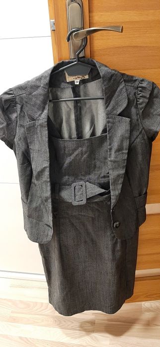 Sukienka plus żakiet 38, jak nowy