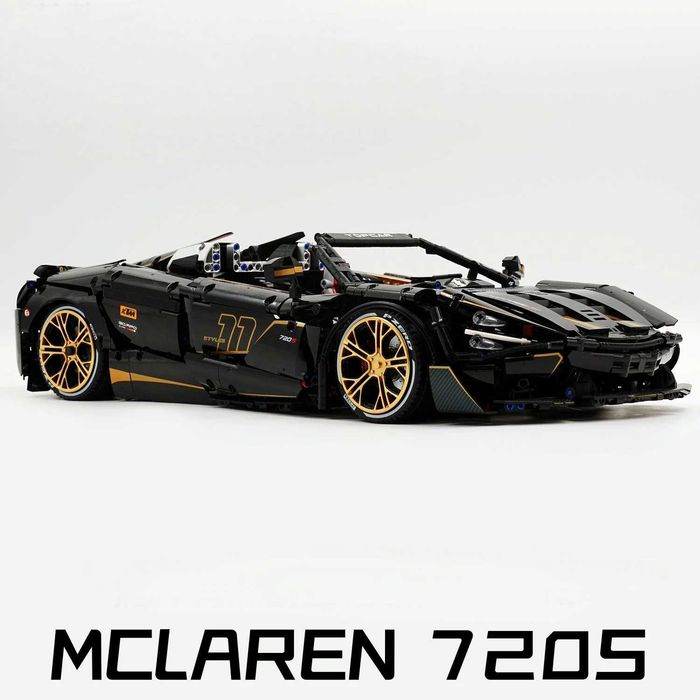 ‼️ В НАЯВНОСТІ‼️Конструктор McLaren 720S Technic 1:8 | 3 658 деталей