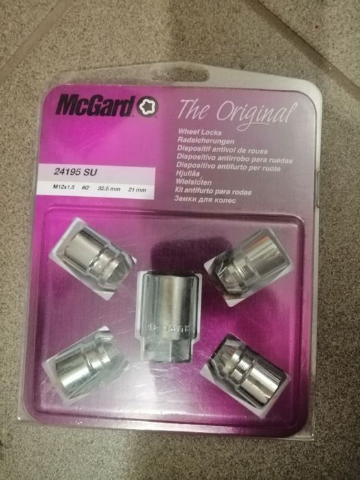 Śruby zabezpieczające Mcgard 25195SU M12x1,5