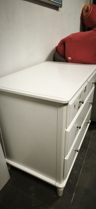 Komoda ikea biała 5 szuflad