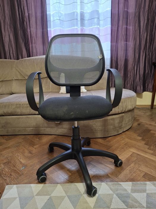 Офісний стілець на колесах (сітка), комп’ютерне крісло