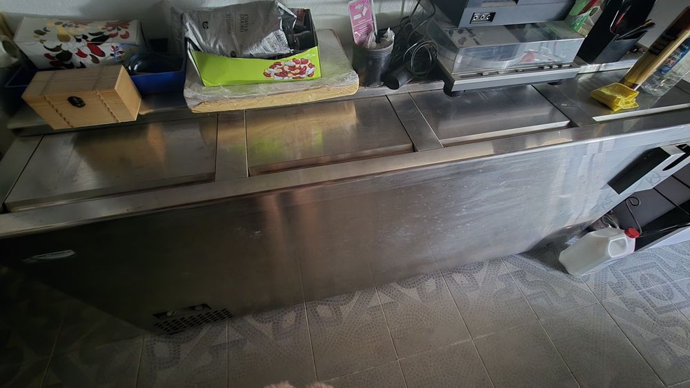 Balcão frigorífico de café/restaurante