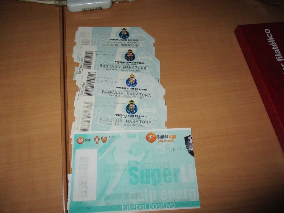 Bilhetes de Futebol Jogos do Futebol Clube do Porto
