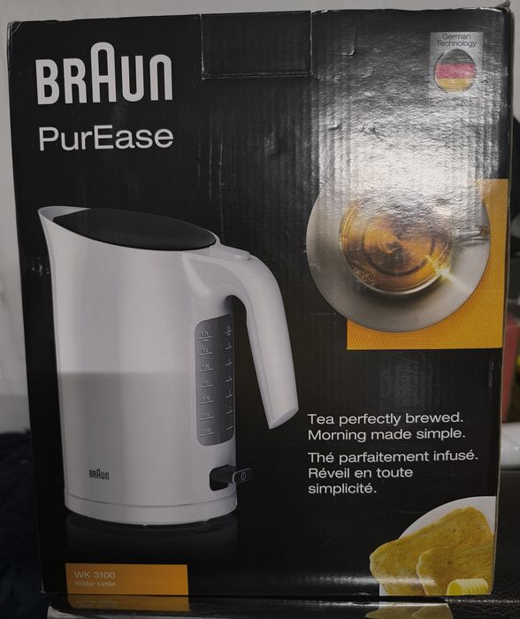 Jarro elétrico Braun novo