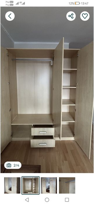 Szafa z lustrem szafa