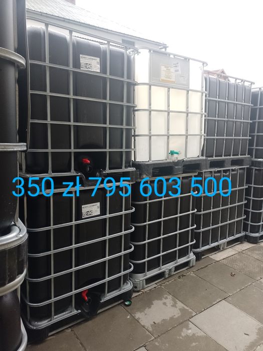 Zbiornik/beczka 1000l po jednokrotnym użyciu