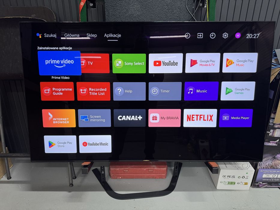 Telewizor Sony KD-55AG8 55 cali OLED 4K UHD HDR Smart TV Android