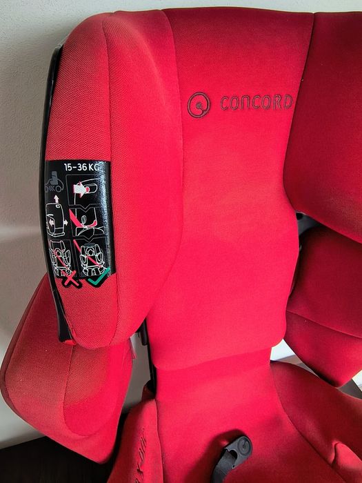 Fotelik samochodowy Concord 15-36 kg