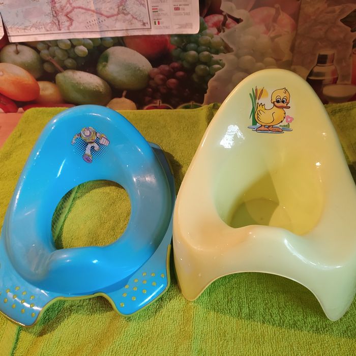 Nocnik i nadstawka na toaletę