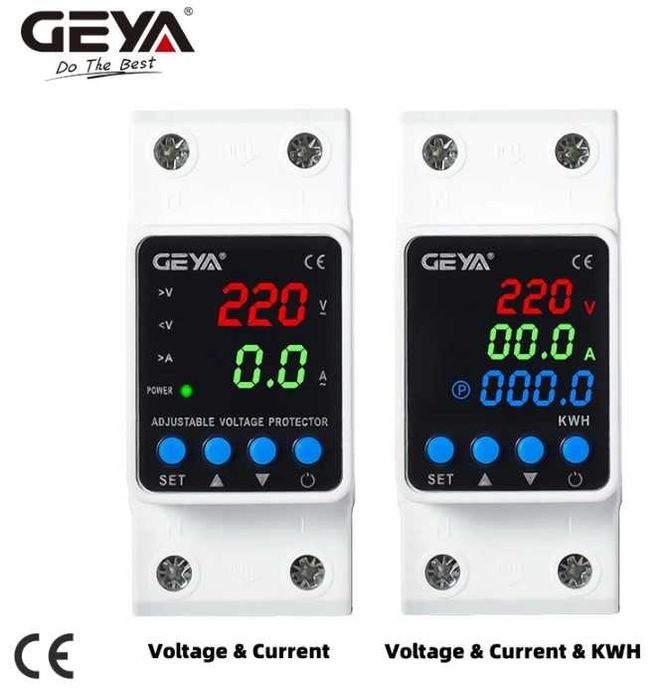 Реле напруги та струму GEYA GPS6-VA5 GPS6-VAK 40А 63А
