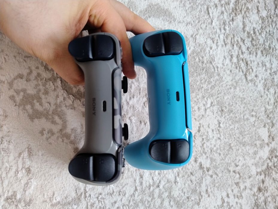 Джойстик dualsense Starlight Blue та Grey Cammo